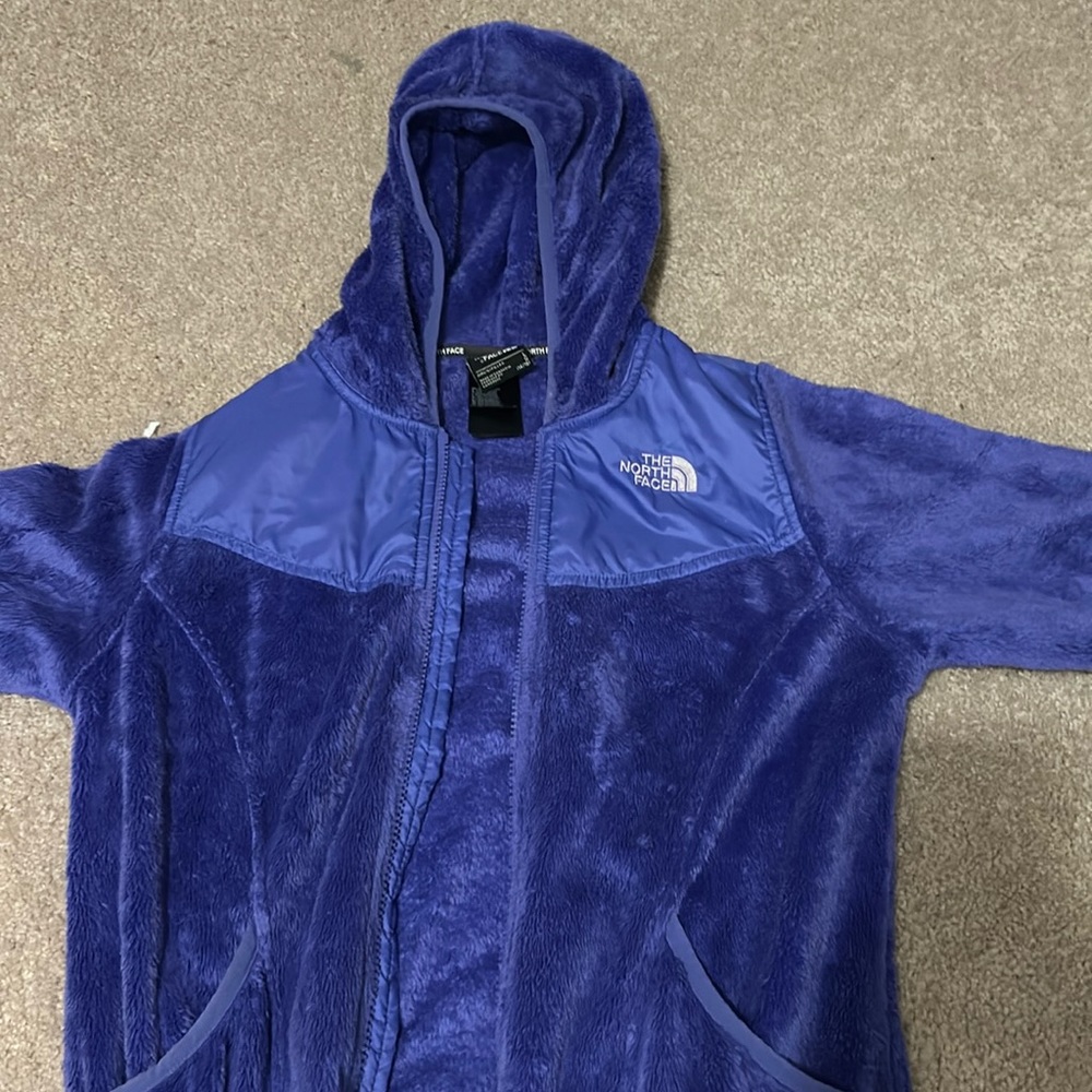 Purple north face fleece